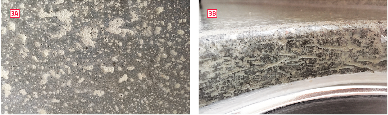 making a concrete countertop with professional remodeler