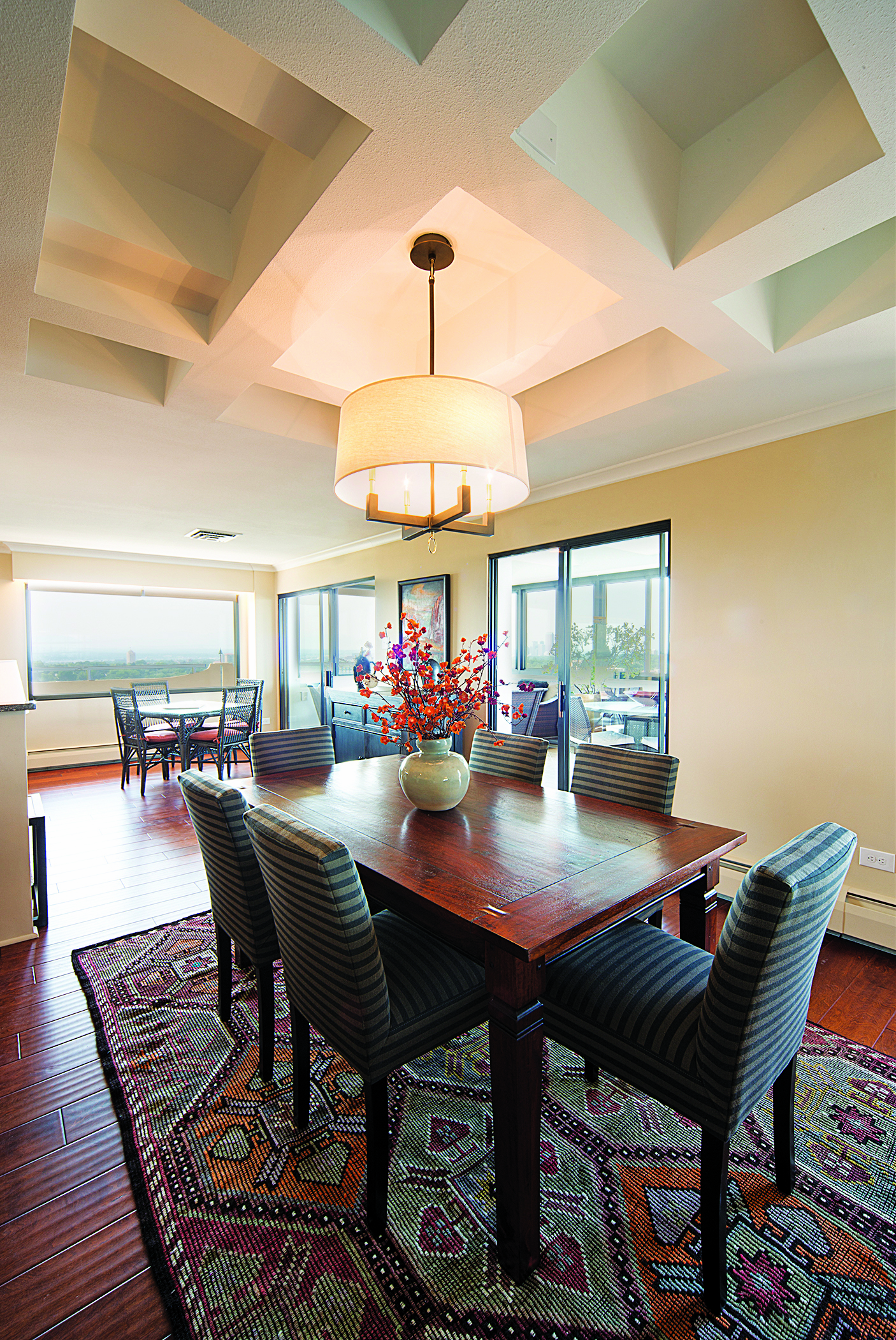 condo ceiling after