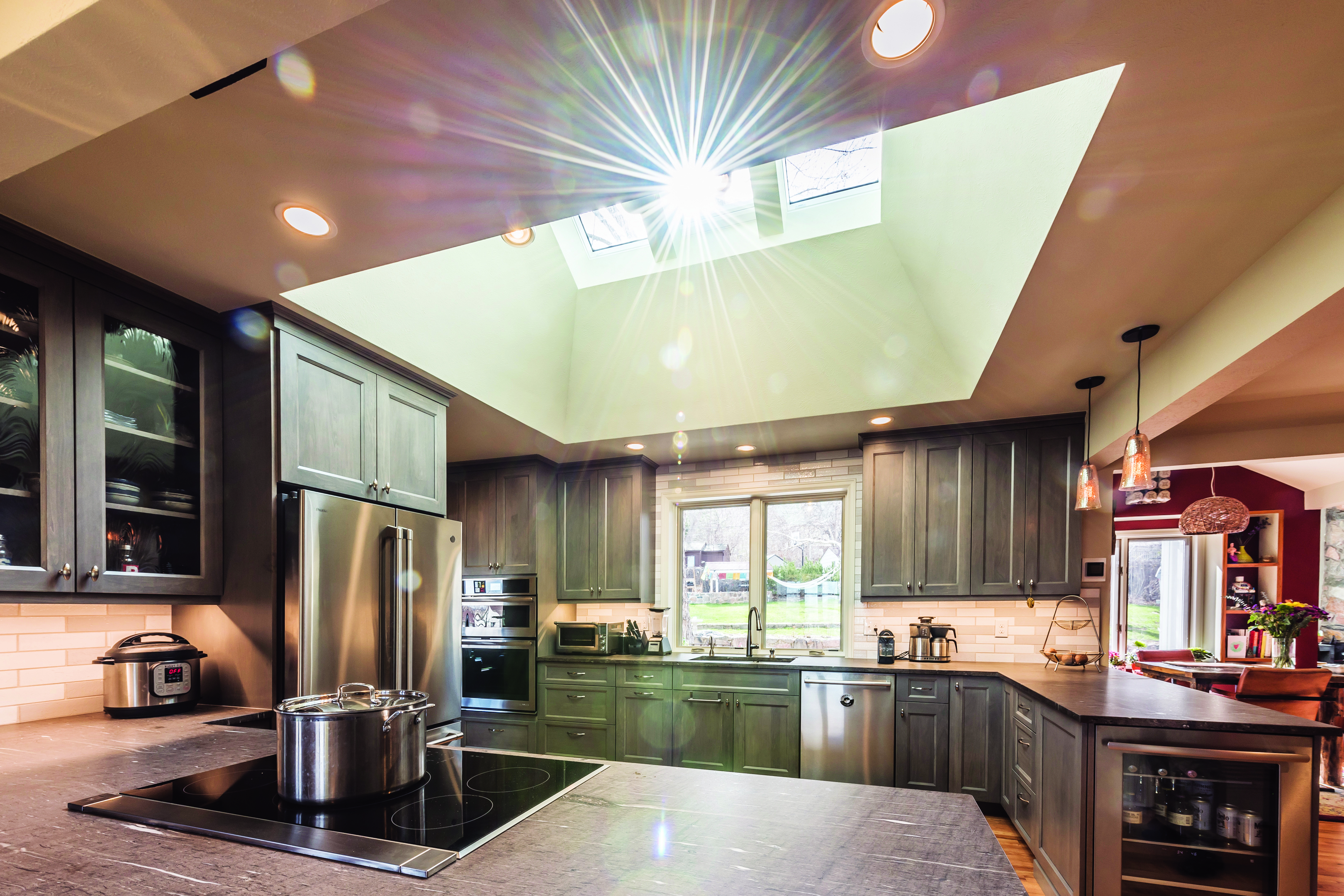 Kitchen skylight after