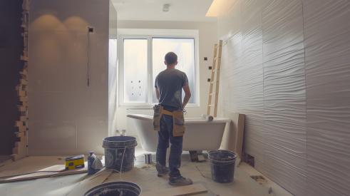 Bathroom remodel