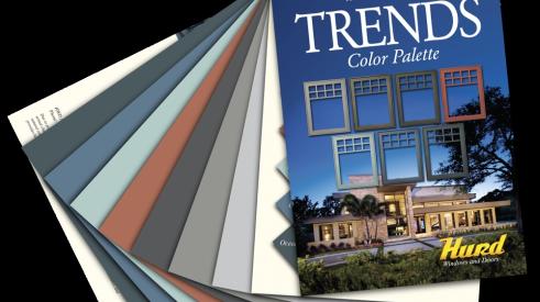 Hurd Windows & Doors Introduces New Trends Color Palette with Seven Colors
