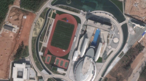 Chinese office complex patterned after Star Trek