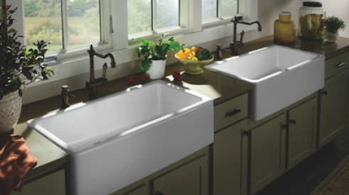 Porcher London Farm Sinks Collection, fire-clay sinks, 101 Best New Products