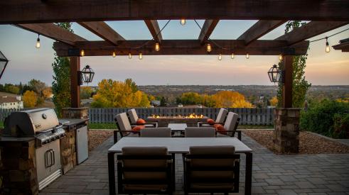 A beautiful outdoor deck | Photo by Arcwind from Unsplash