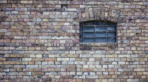 old masonry building insulation-photo-old brick wall
