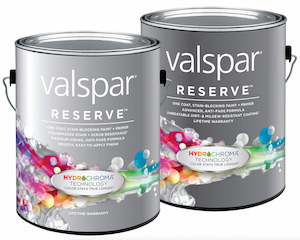 Valspar has two new additions to its line of Reserve paints.