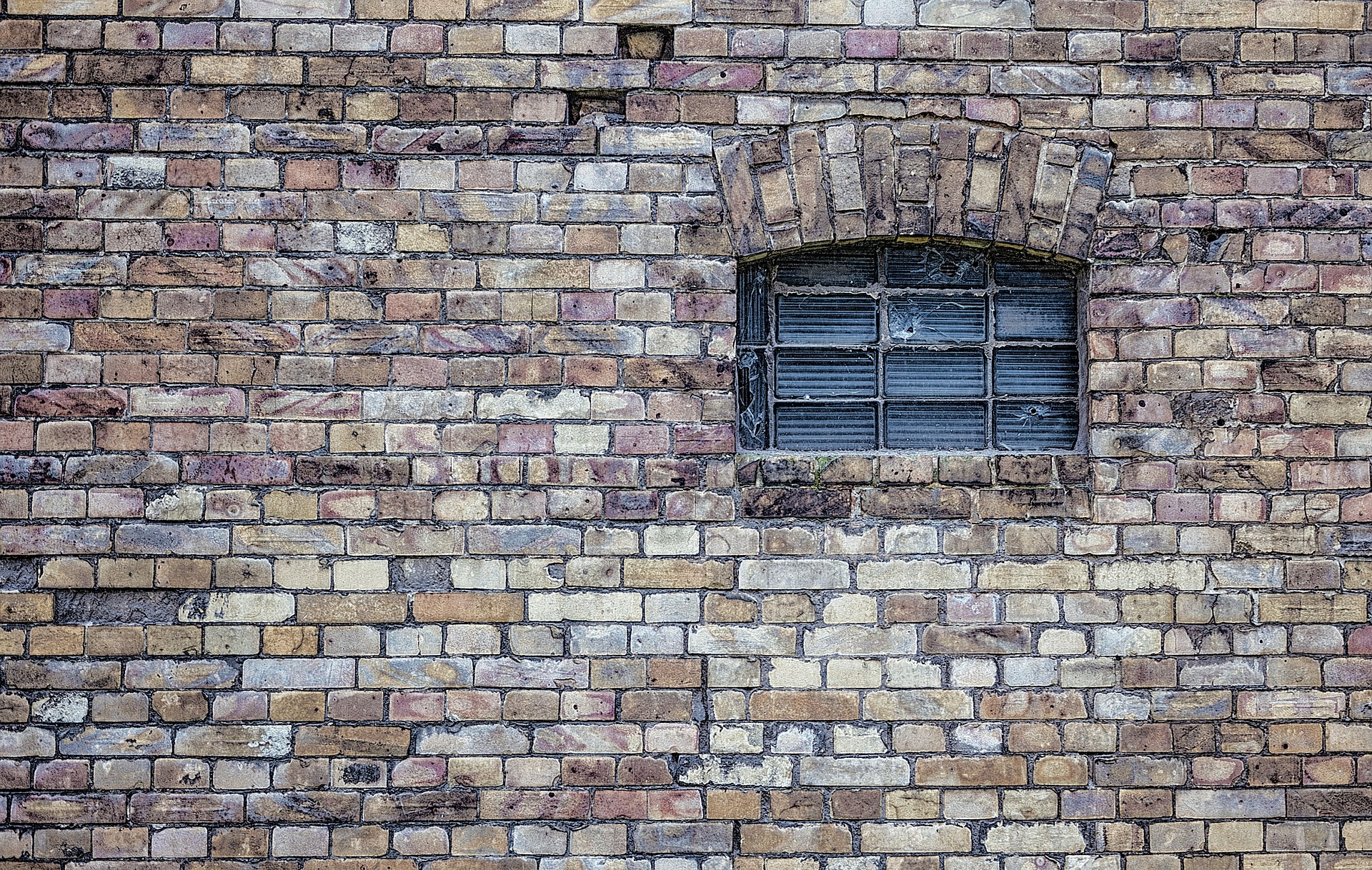 old brick buildings