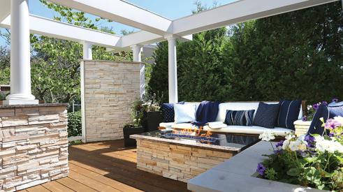 outdoor living spaces are becoming increasingly popular in remodeling